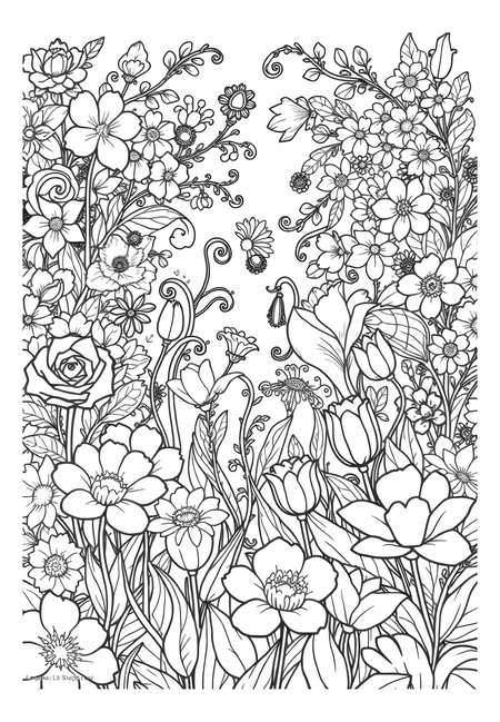 Barevná zahrada: Pestrobarevný květinový ráj