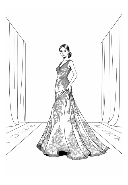 Exkluzivní přehlídka: Modelka v haute couture