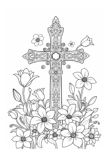 Křížek: Jarní květinový zázrak